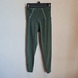 Beyond Yoga Olive High-Waisted Leggings